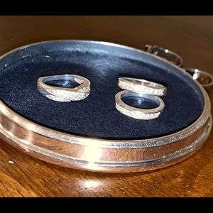 Beautiful Silver Ring set